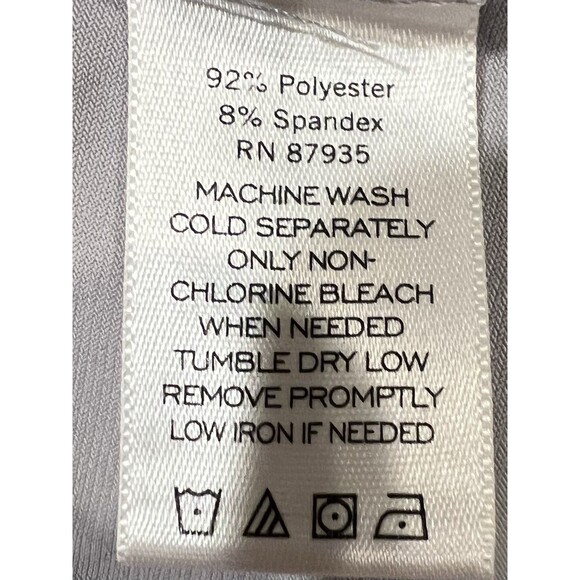 Susan Graver QVC Women’s Stretch Open Gray Long Sleeve Cardigan Size Large - Picture 7 of 7